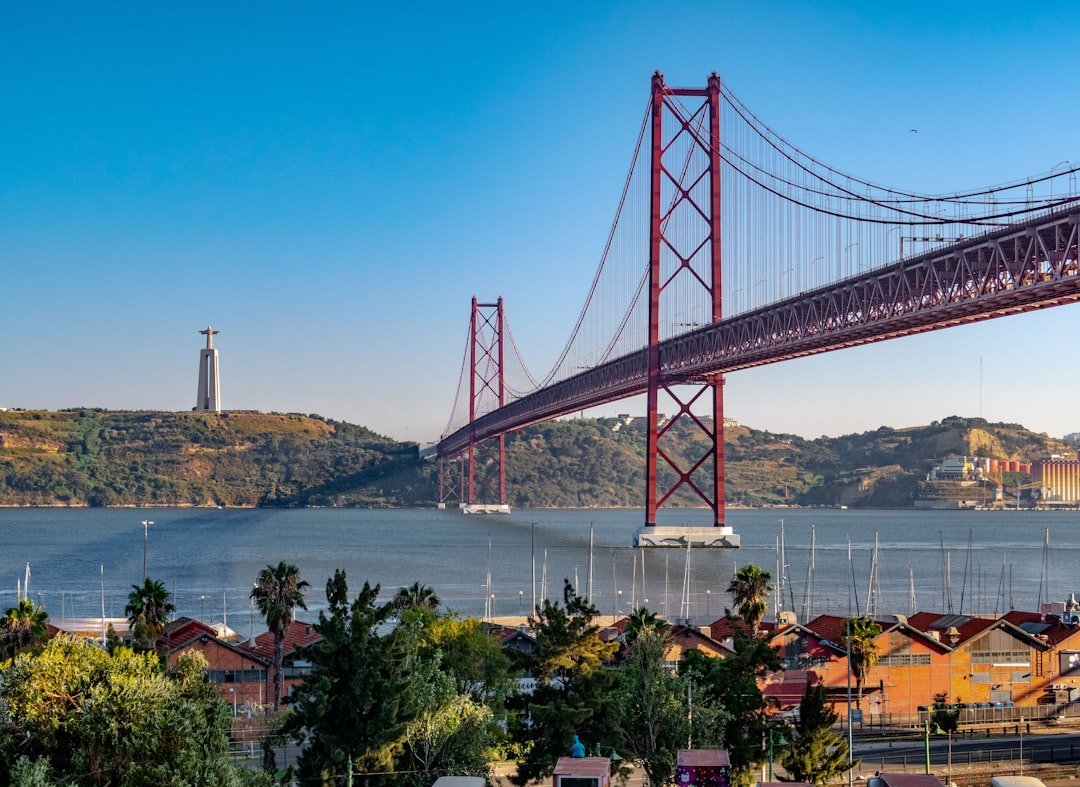 25 de Abril bridge, in Portugal.